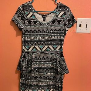 Rue 21 Peplum Dress